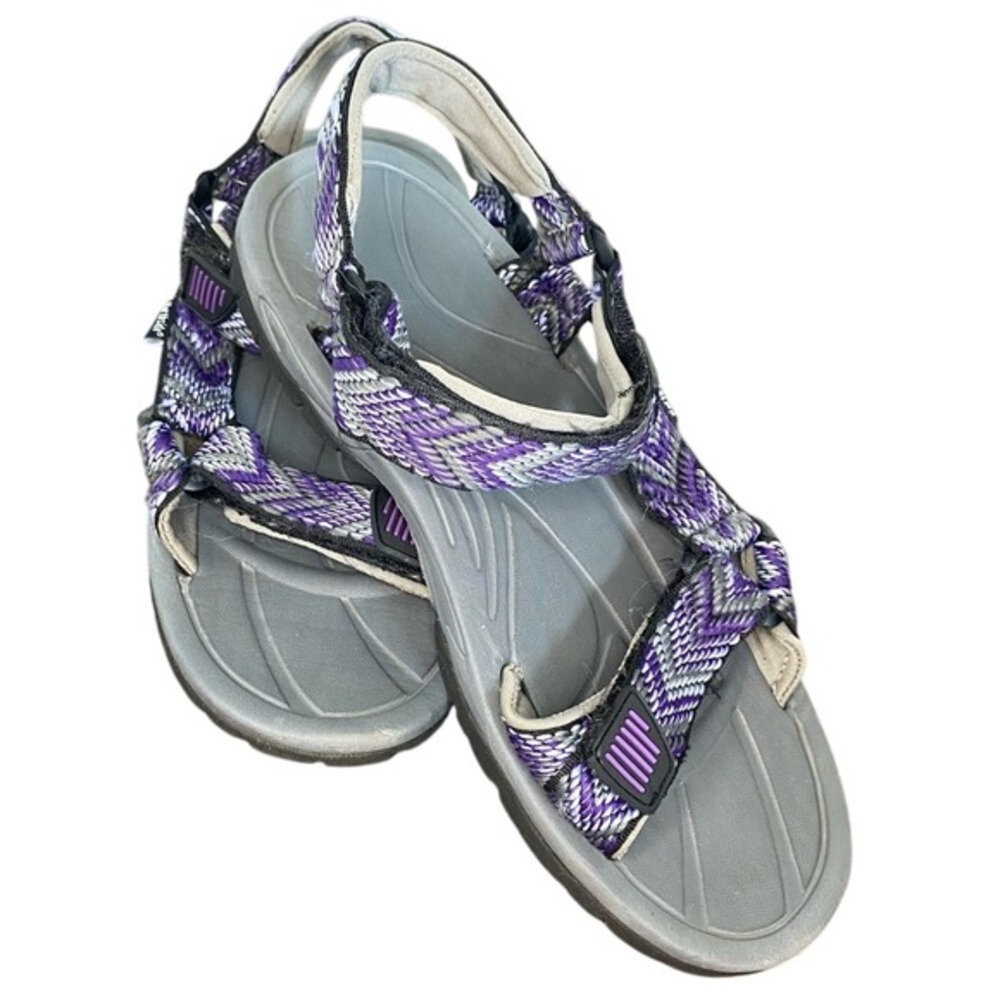 NORTHSIDE Purple Seaview Beach‎ Sport Athletic Strappy Sandals Womens SZ 9